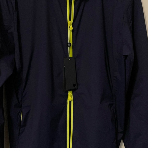 Greyson Trailwolf Lightweight Windproof Golf Jacket Mens Large. Maltese Blue - Picture 6 of 8